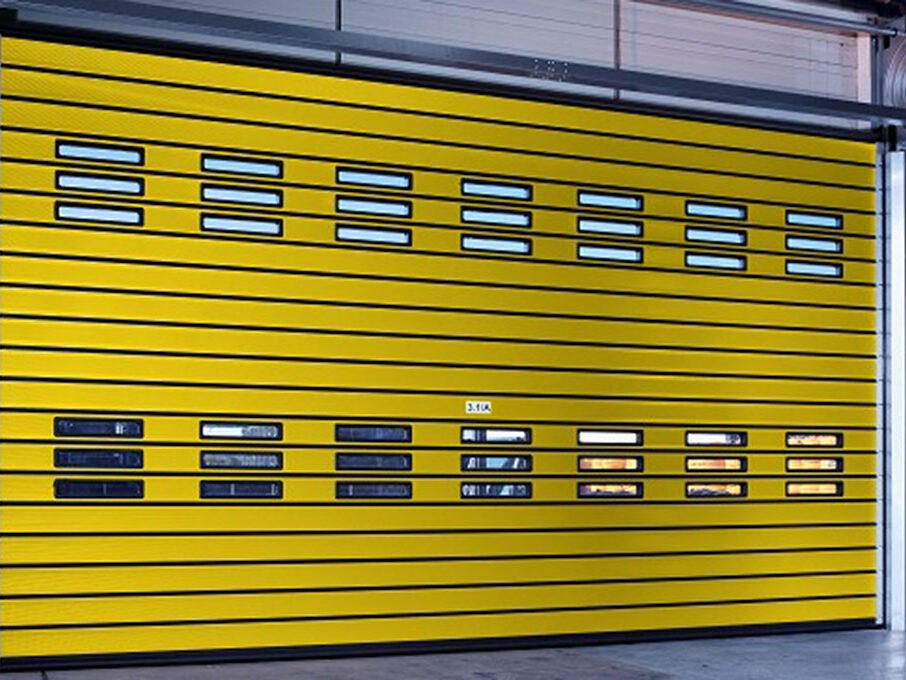 باب حلزوني عالي السرعة